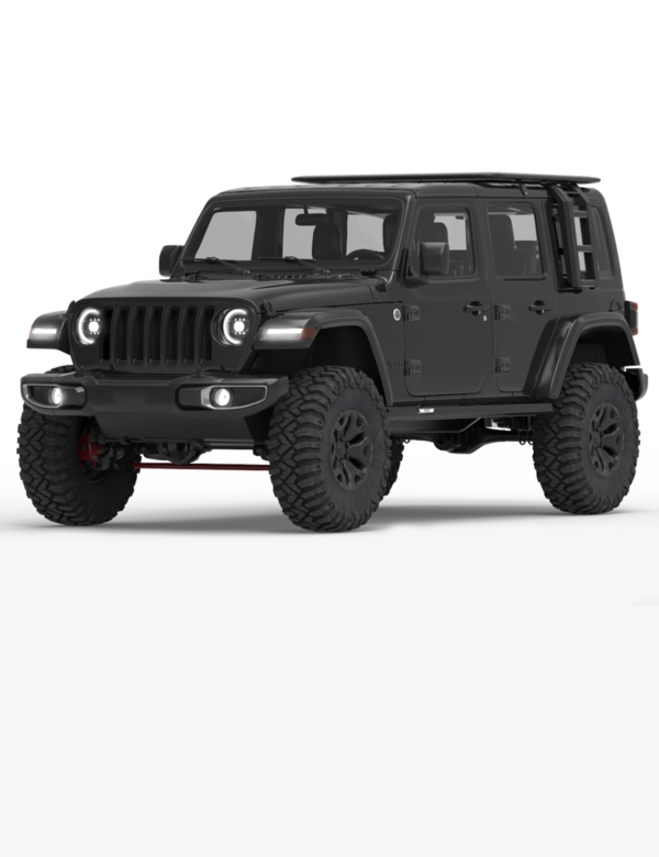Roof Rack with Ladder Jeep JK - Image 6
