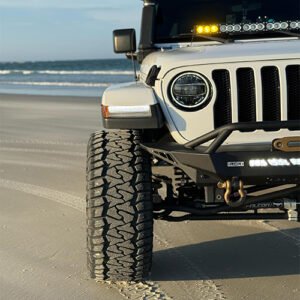 Jeep JK, JL, JT front bumper slim version